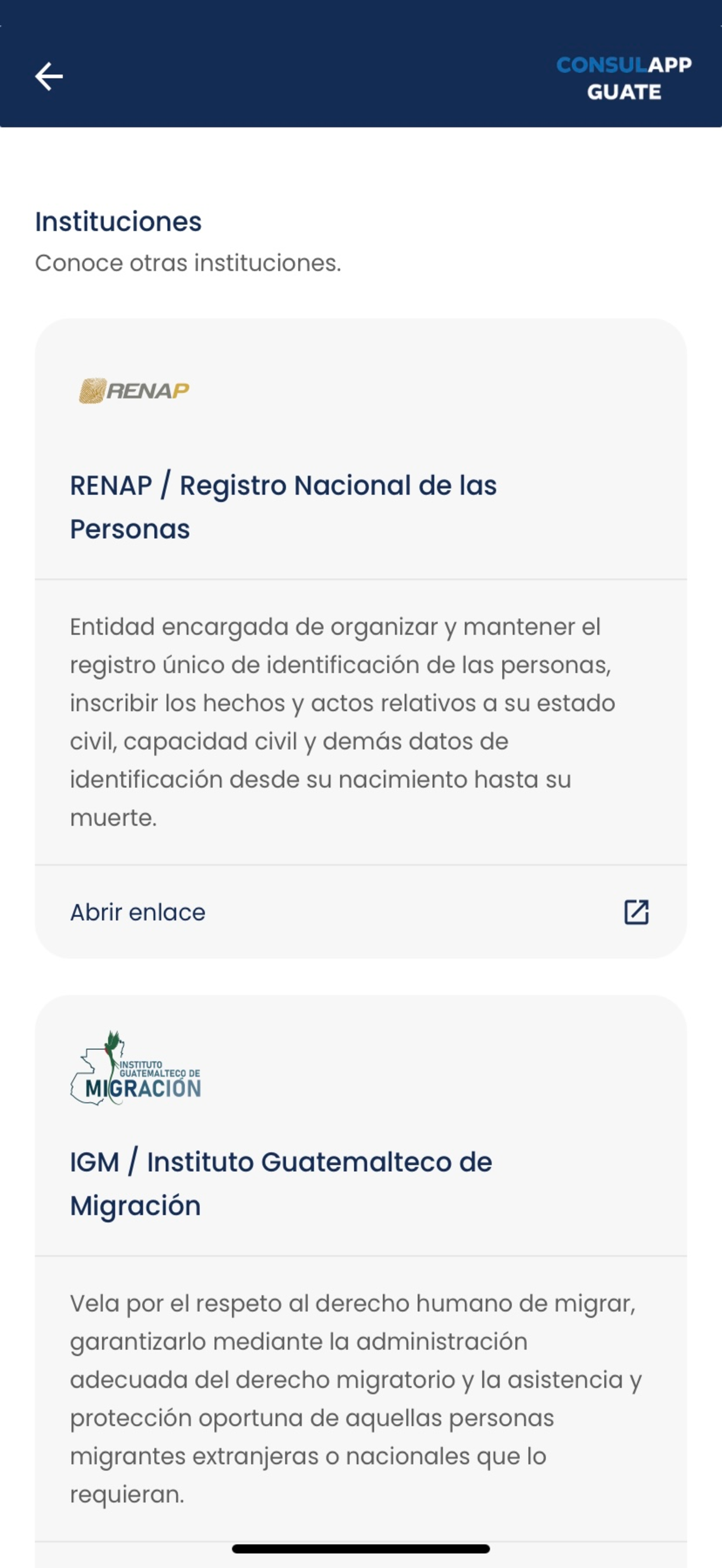 ConsulApp Guate