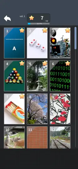 Captura de pantalla de Crossfade Quiz Game Mega Pack en iPhone 3