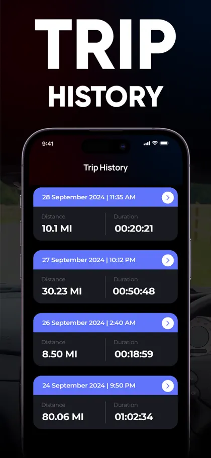 Capture d'écran 4 sur 5 de GPS Speedometer- Speed Tracker