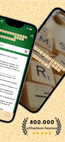 Vérificateur Mots du SCRABBLE® iPhone screenshot