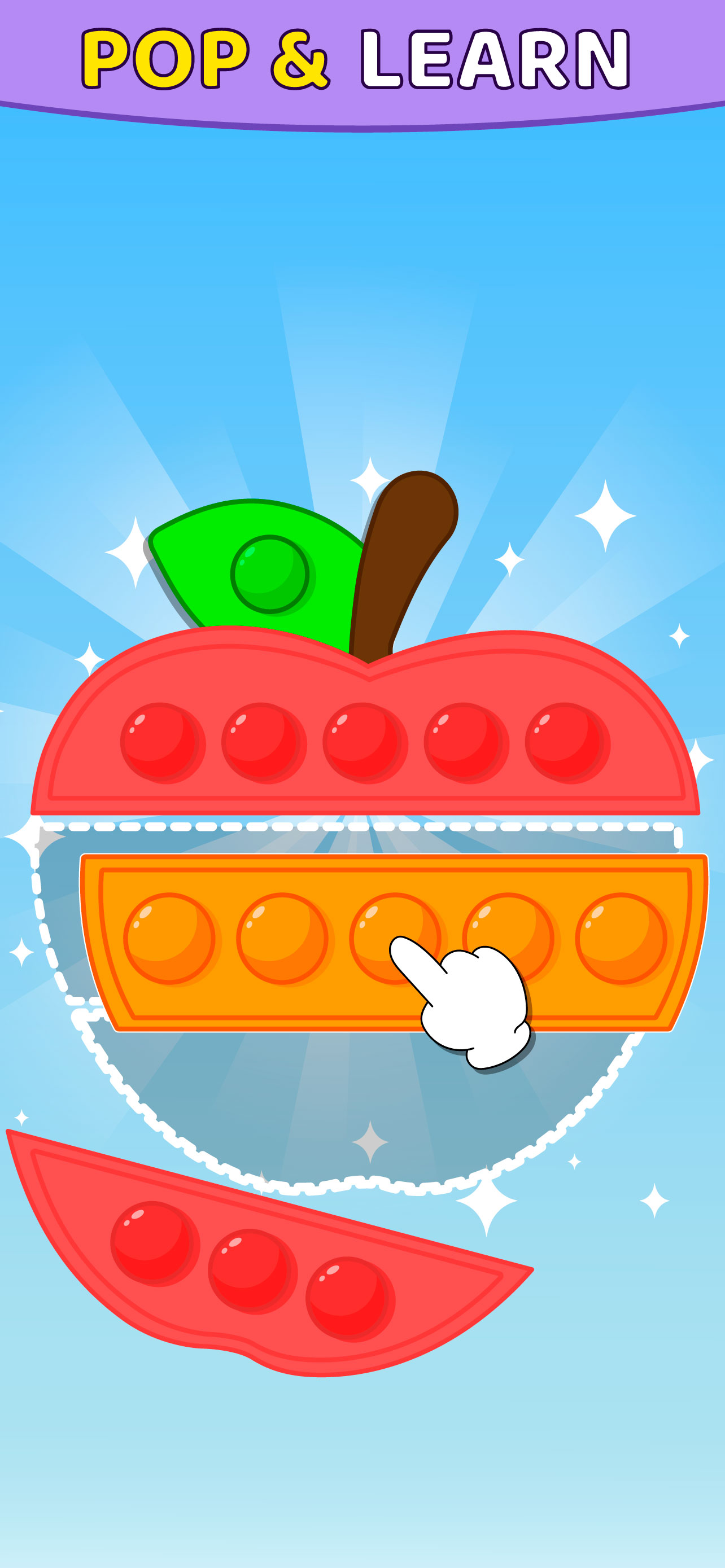 Baby Balloon Pop Learning Game screenshot 9