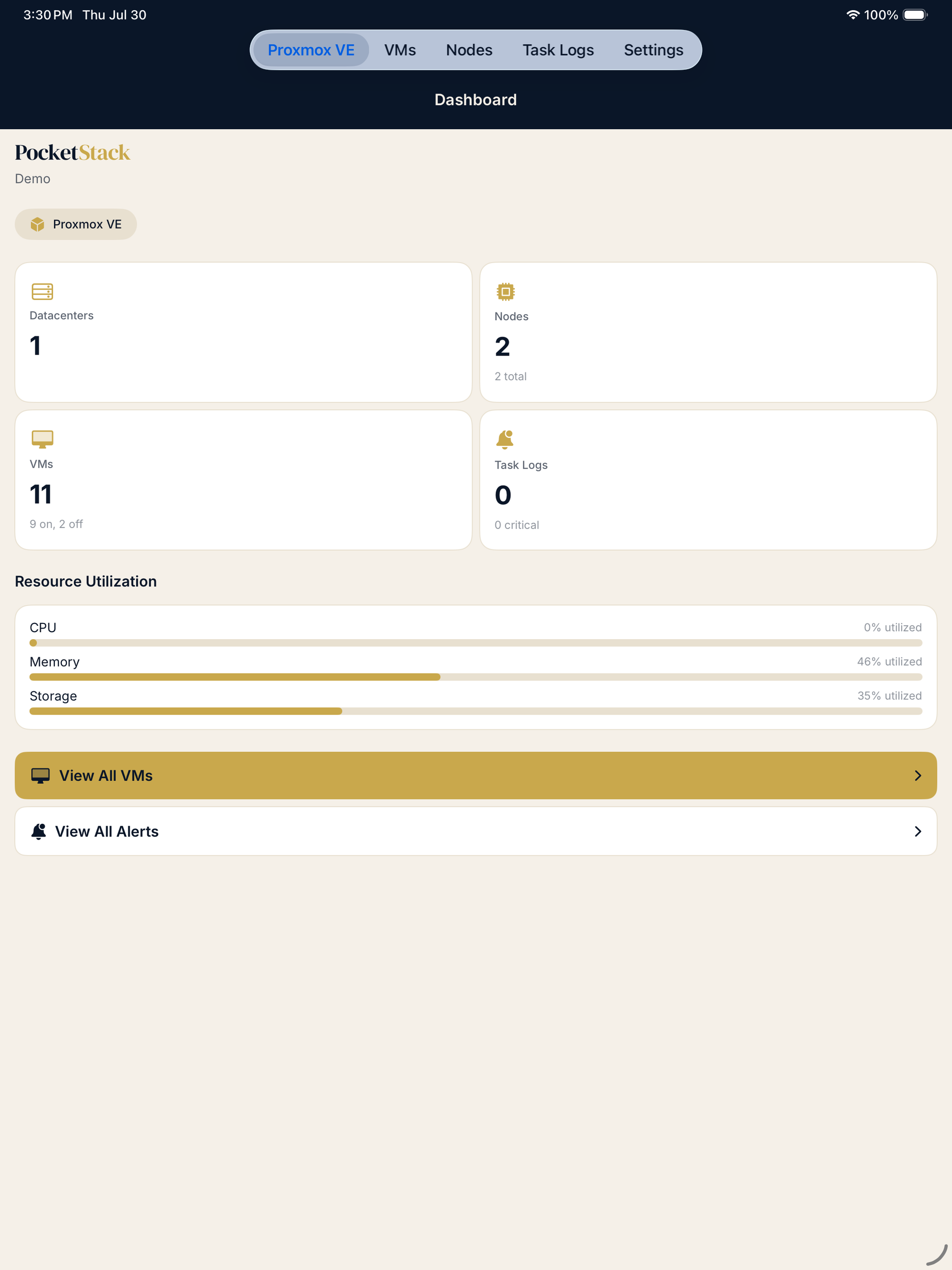 PocketStack - Hypervisor Mgr screenshot 7