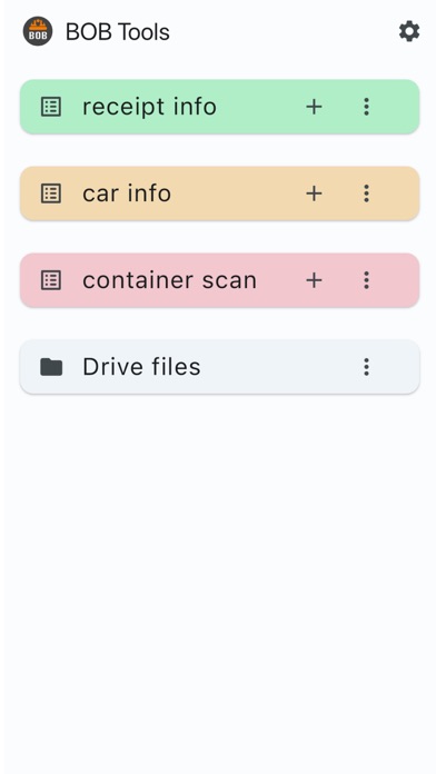 BOB Tools Screenshot