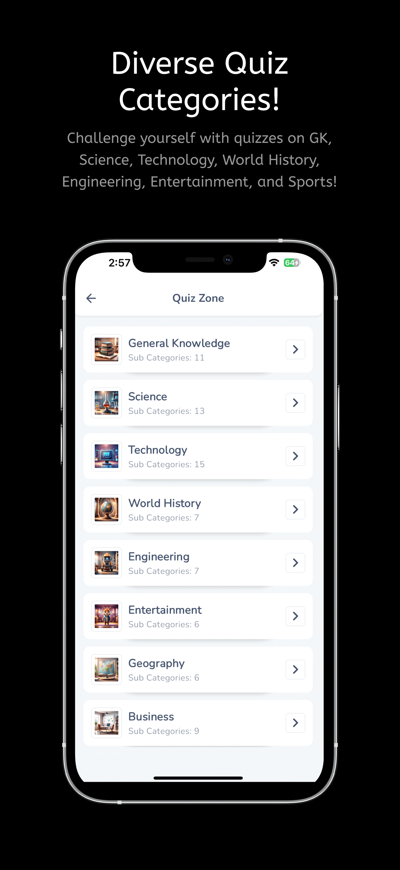 Master Quiz : play and learn