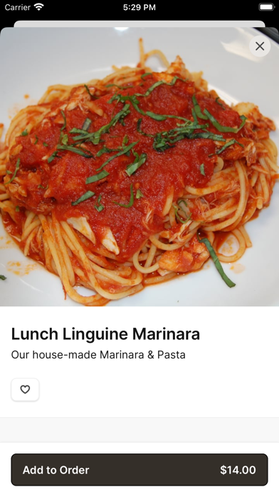 Iavarone's Italian Steakhouse iPhone screenshot 3 - Food & Drink app