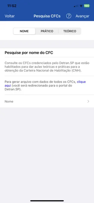Detran.SP iPhone screenshot 6