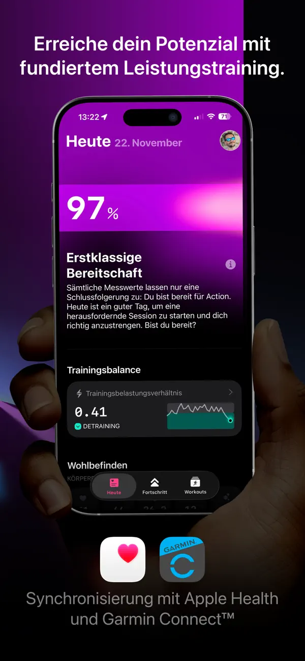 Athlete Tracker: The Outsiders iPhone App Screenshot 2 – Gesundheit & Fitness
