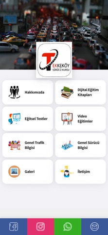 Tekkeköy Sürücü Kursu iPhone screenshot