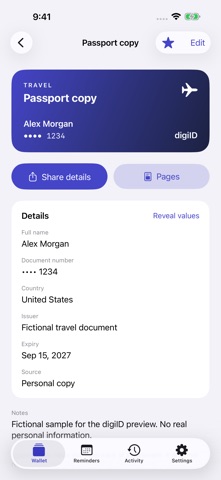 digiID: Document Wallet Screenshot 4 of 5