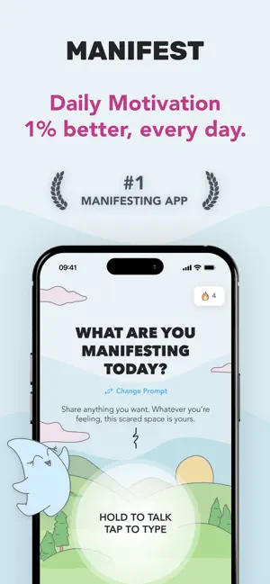 Manifest: Daily Journal iPhone screenshot 1