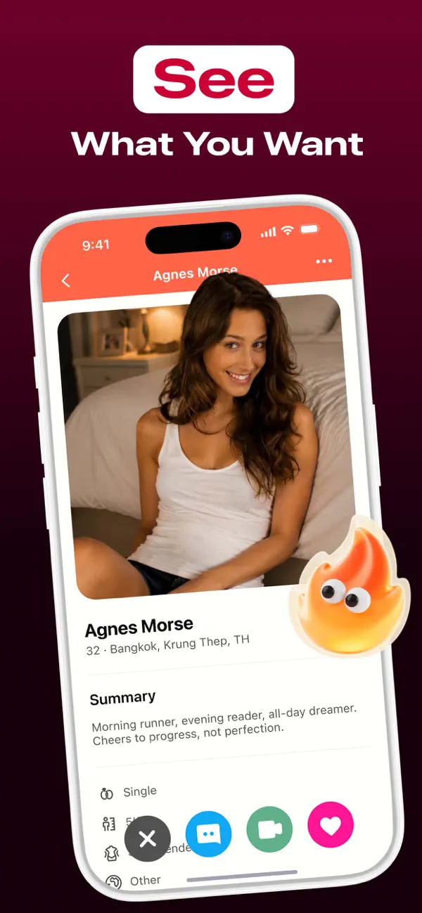 Screenshot #2 pour Hiky: Adult Friend Date & Chat