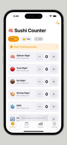 Sushi Counter - Sushi Score Screenshot 3 of 6