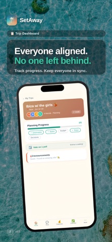 SetAway: Group Trip Planner screenshot