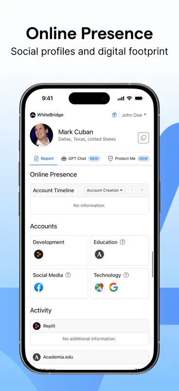 WhiteBridge - AI People Finder screenshot 6 of 7