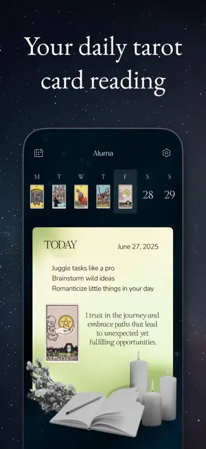 AI Tarot Card Reading - Aluma screenshot 2