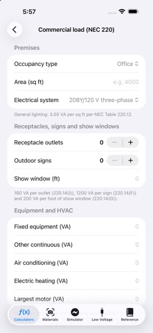 ElectricianPro NEC Screenshot 3 of 10