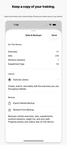 marble.fit Screenshot 10 of 10