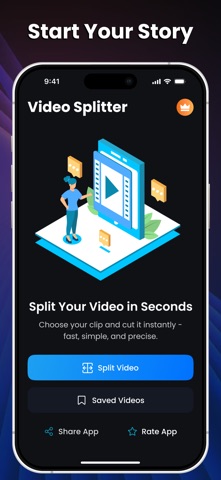 Video Splitter Editing screenshot