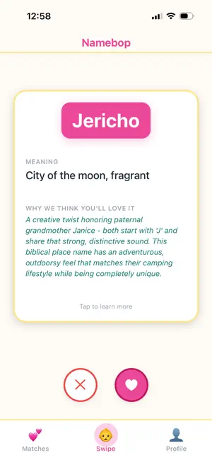 Namebop screenshot 3