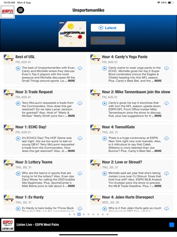 ESPN South Florida iPad screenshot