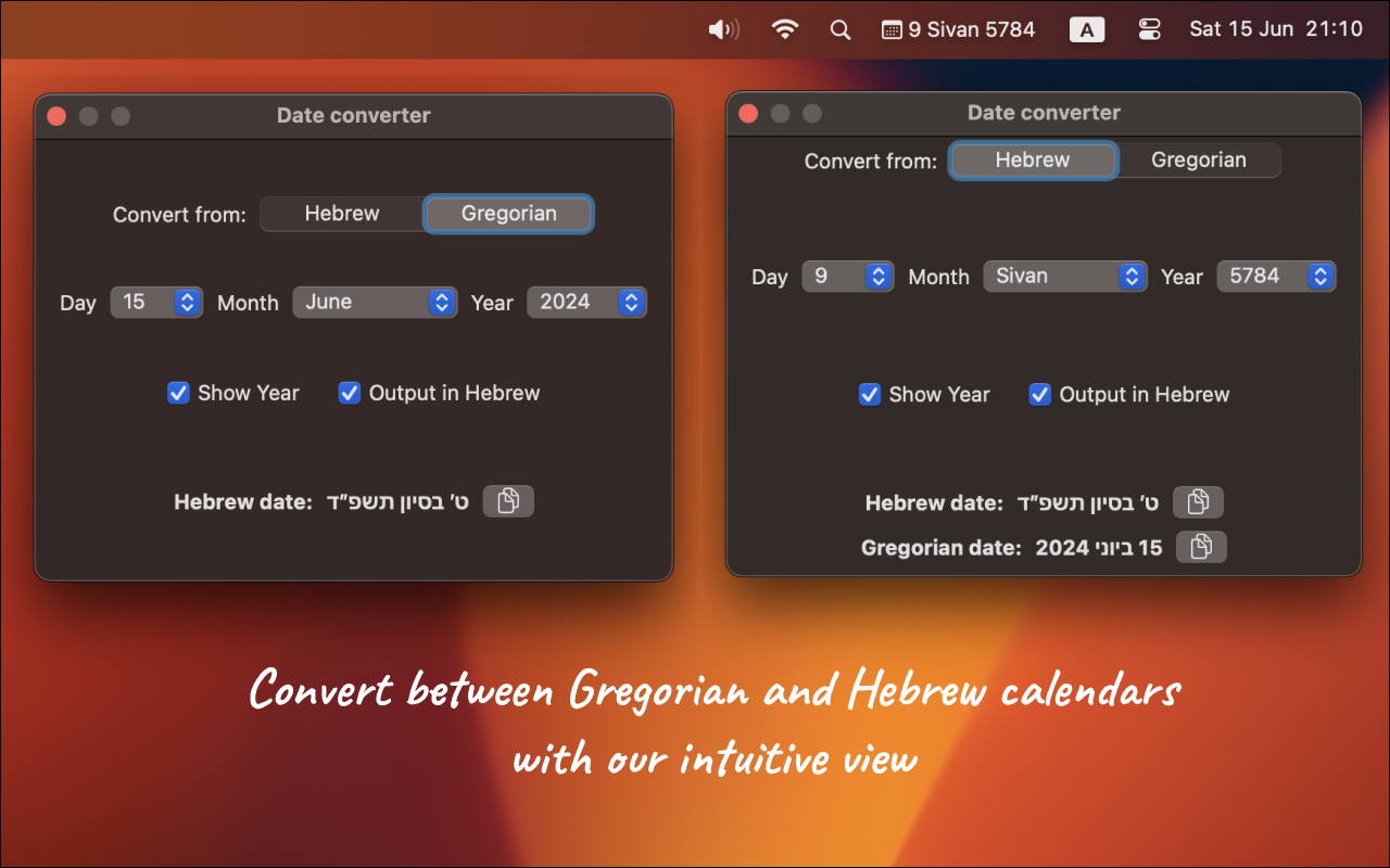 Chodesh Hebrew Date & Calendar screenshot 27