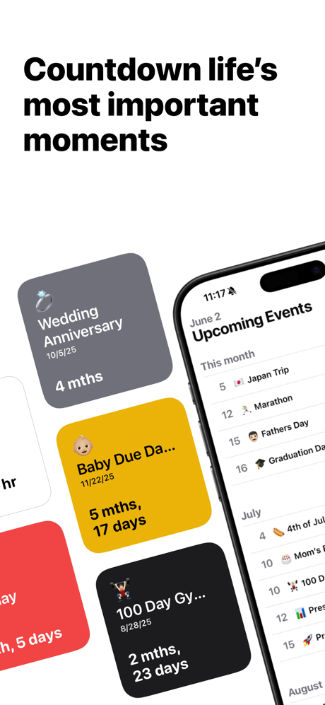 Countdown Widget & Timer screenshot 1