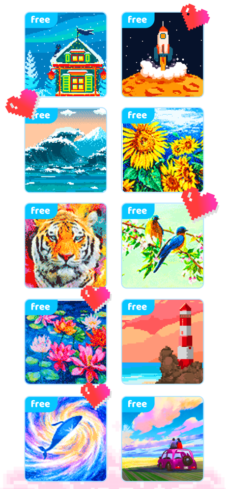 Pix123 - Coloring Puzzle Games screenshot 9