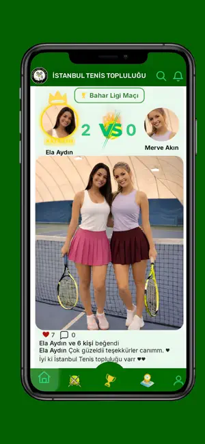 İstanbul Tenis Topluluğu iPhone screenshot 2