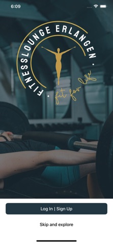 Fitnesslounge Erlangen screenshot