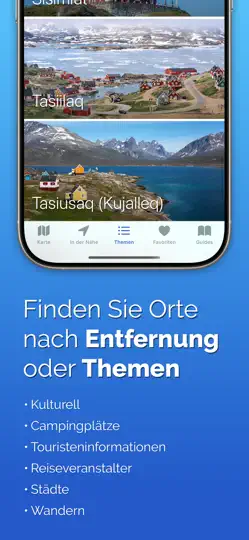 Screenshot von Greenland Visually, Reiseguide auf dem iPhone 2