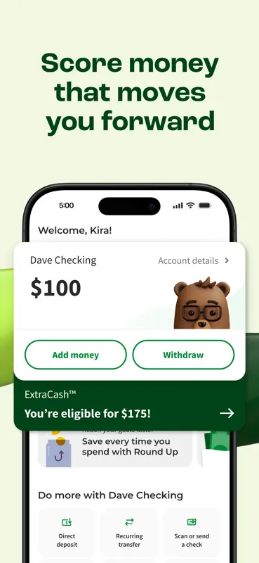 Dave: Credit, Cash & Money App screenshot 4 of 9
