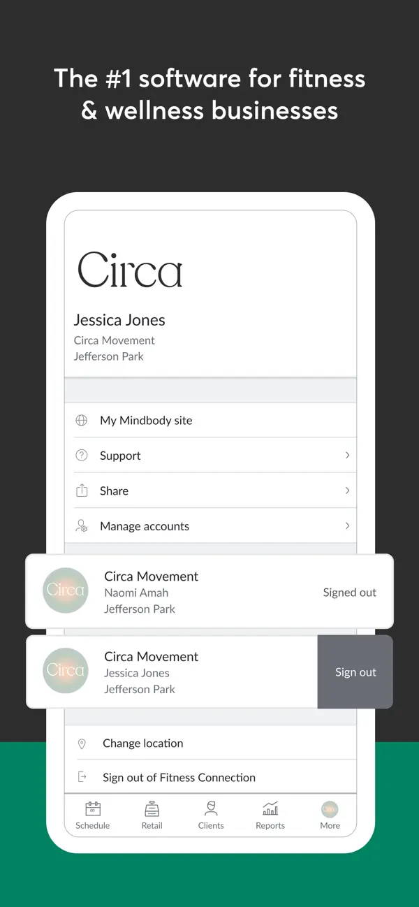 Screenshot #1 pour Mindbody Business
