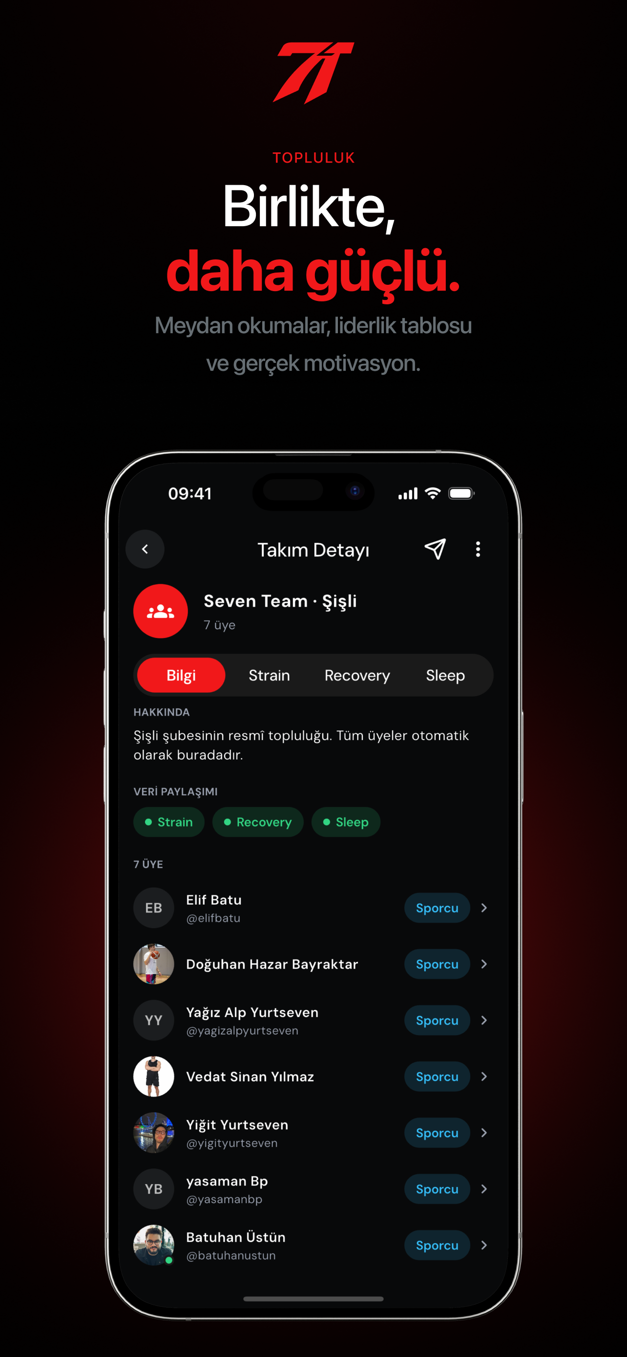 Seven Team: Spor & Performans screenshot 5