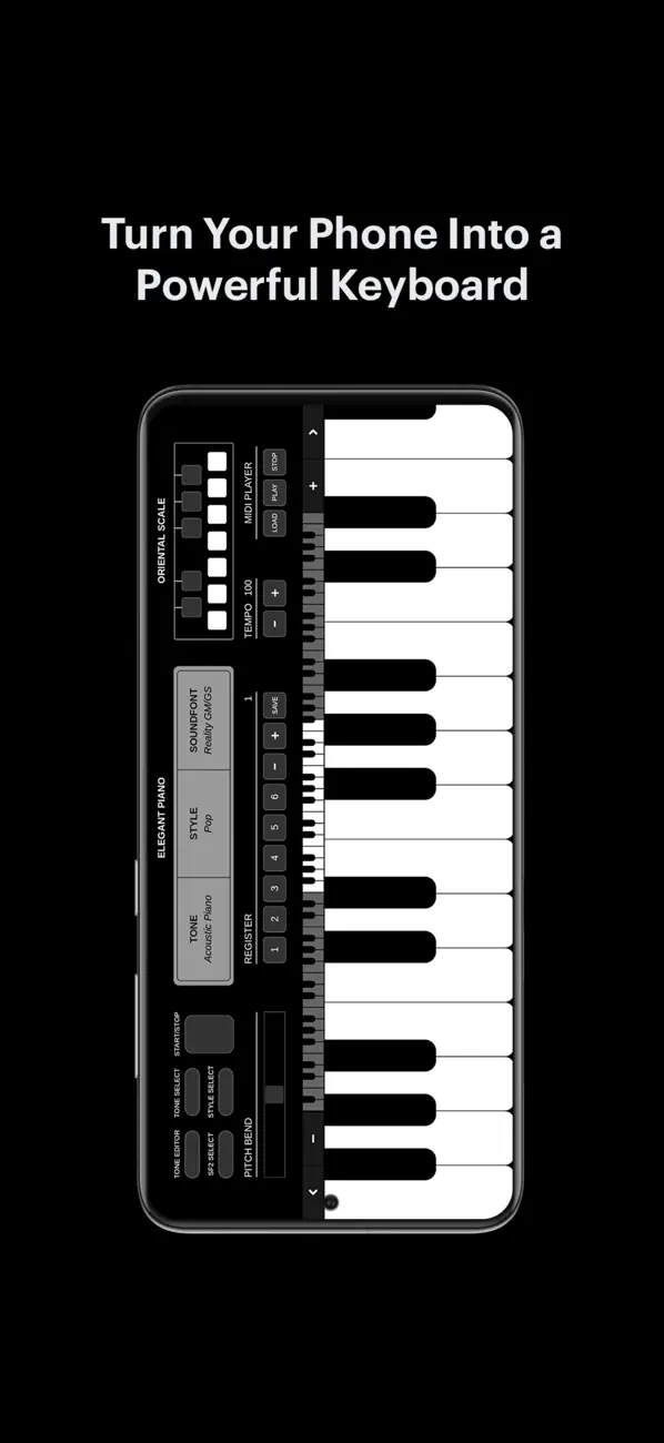 Screenshot #1 pour Elegant Piano
