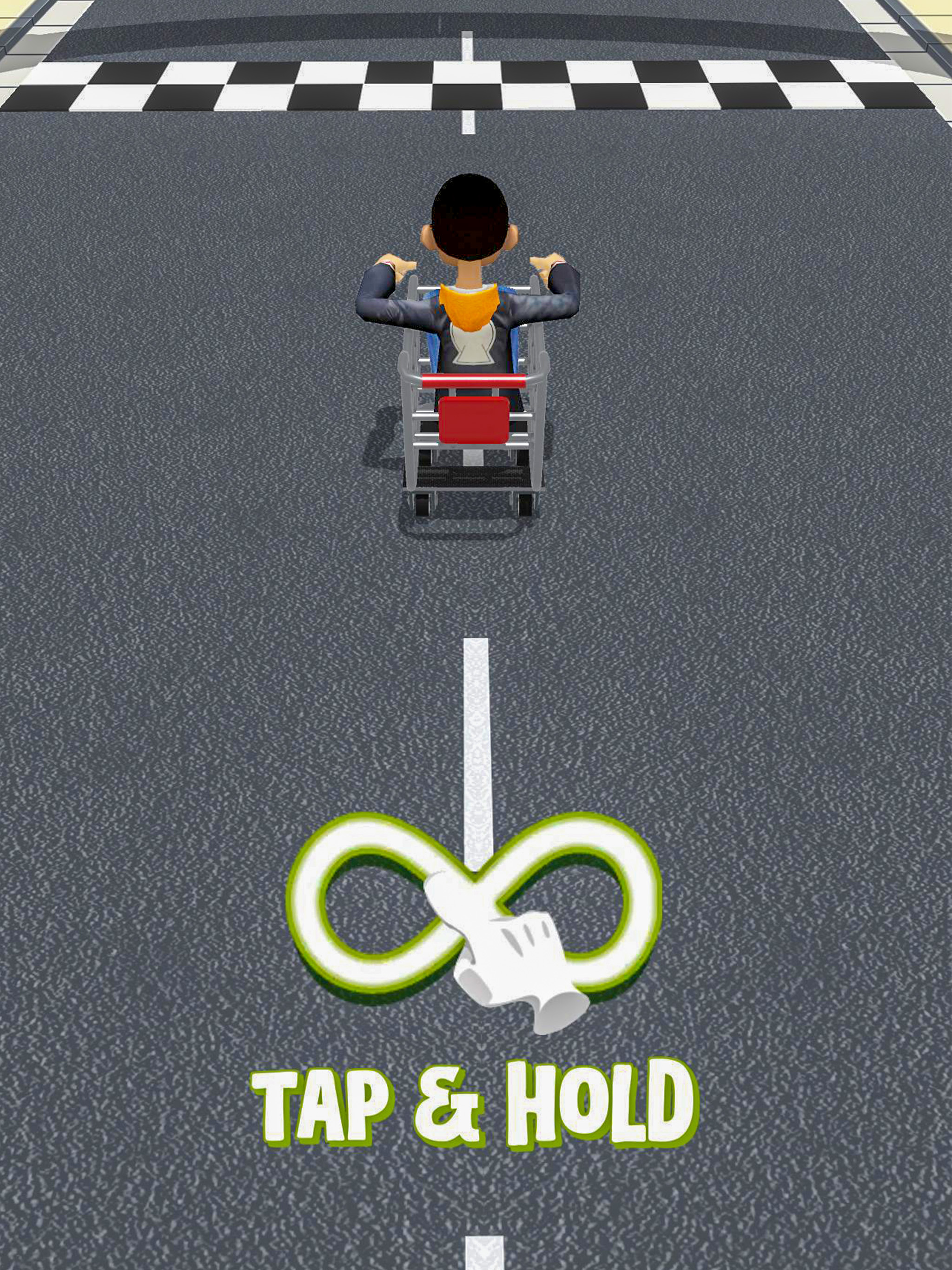 Going Cart Racing Runner Game