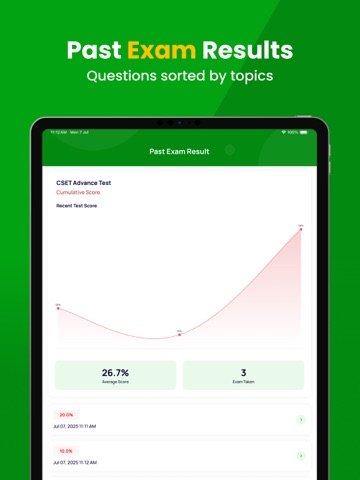 CSET Exam & Test Prep iPad screenshot