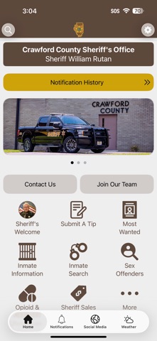 Crawford County Sheriff, IL Screenshot 1 of 3