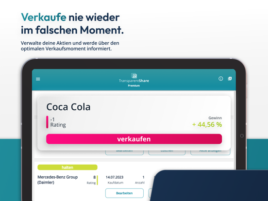 Screenshot #6 pour Finde Aktien: TransparentShare