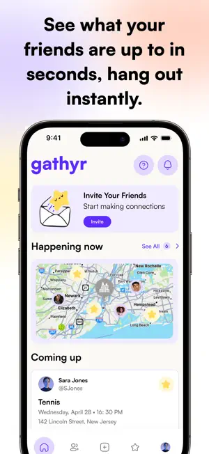 Gathyr: Hang Out with Friends screenshot 1