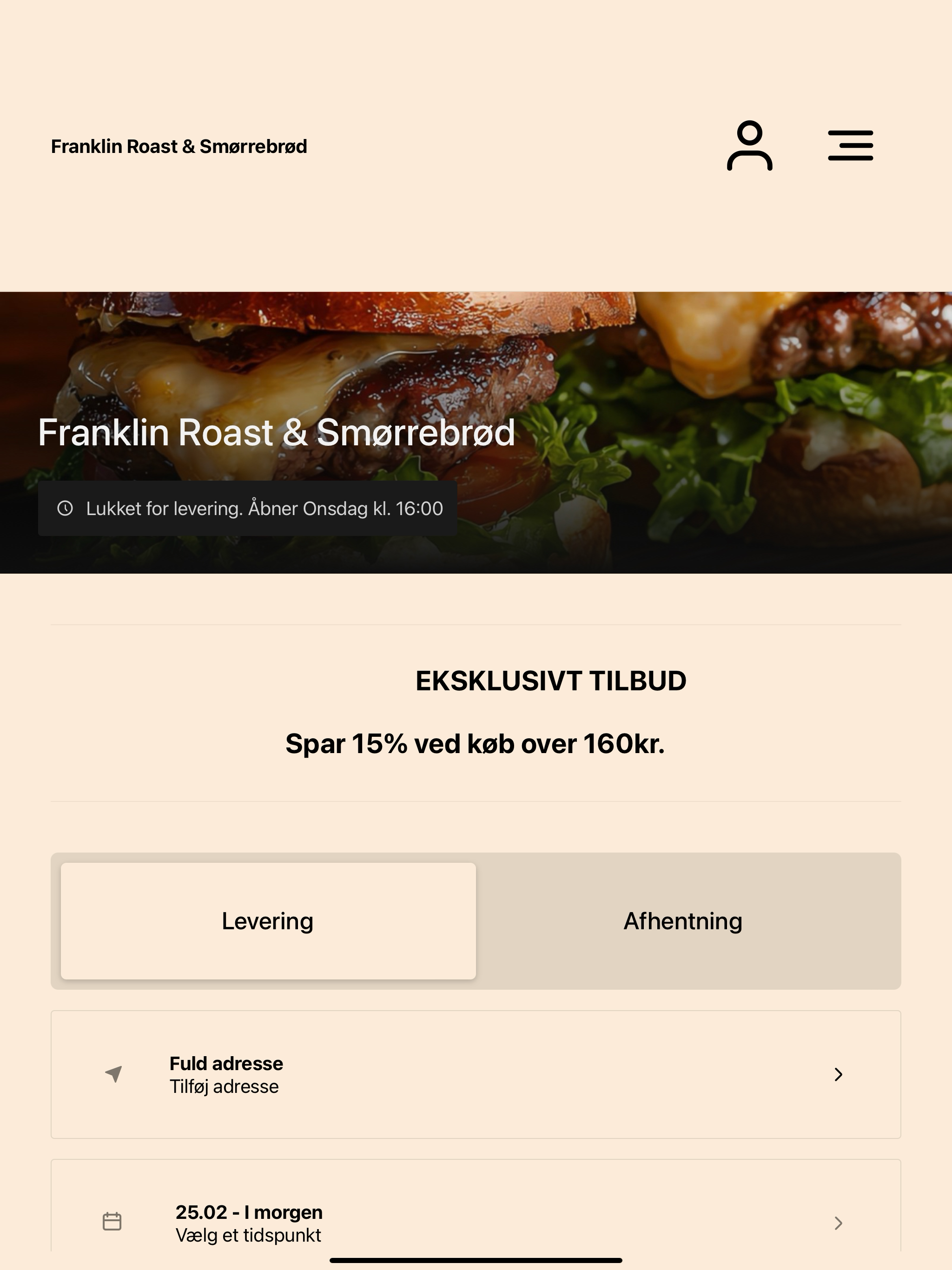 Franklin Roast & Smørrebrød
