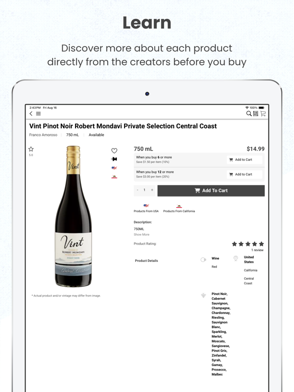 Fadis wine and liquor screenshot 8
