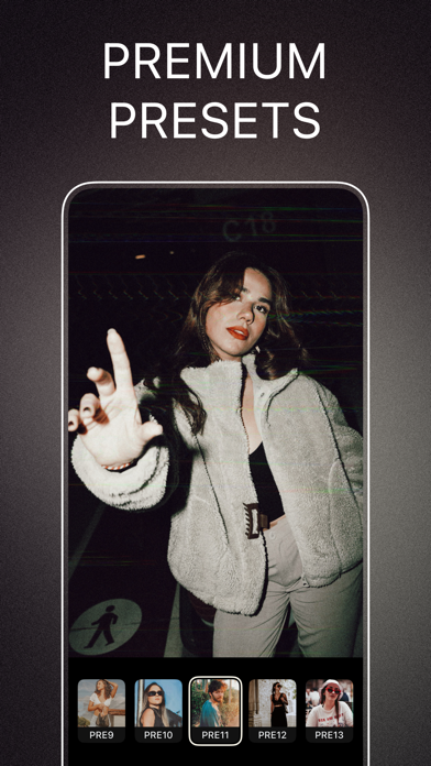 Aesthetic Photo Editor Vintify screenshot