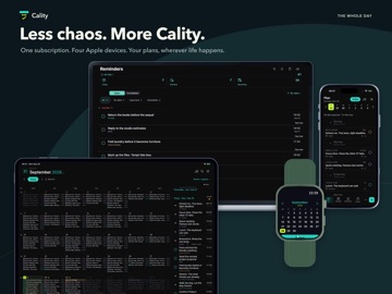 Calendar & Tasks: Cality iPad screenshot