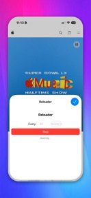Reloader: Web Auto Refresh screenshot