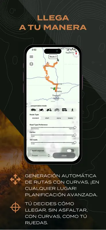 Scenic Motorcycle Navigation screenshot 2 of 10