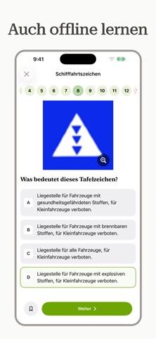 Sportbootführerschein SBF SRC iPhone screenshot