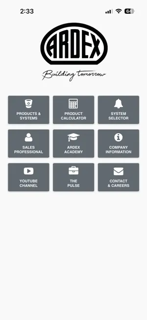 ARDEX Americas Product Calc screenshot 1