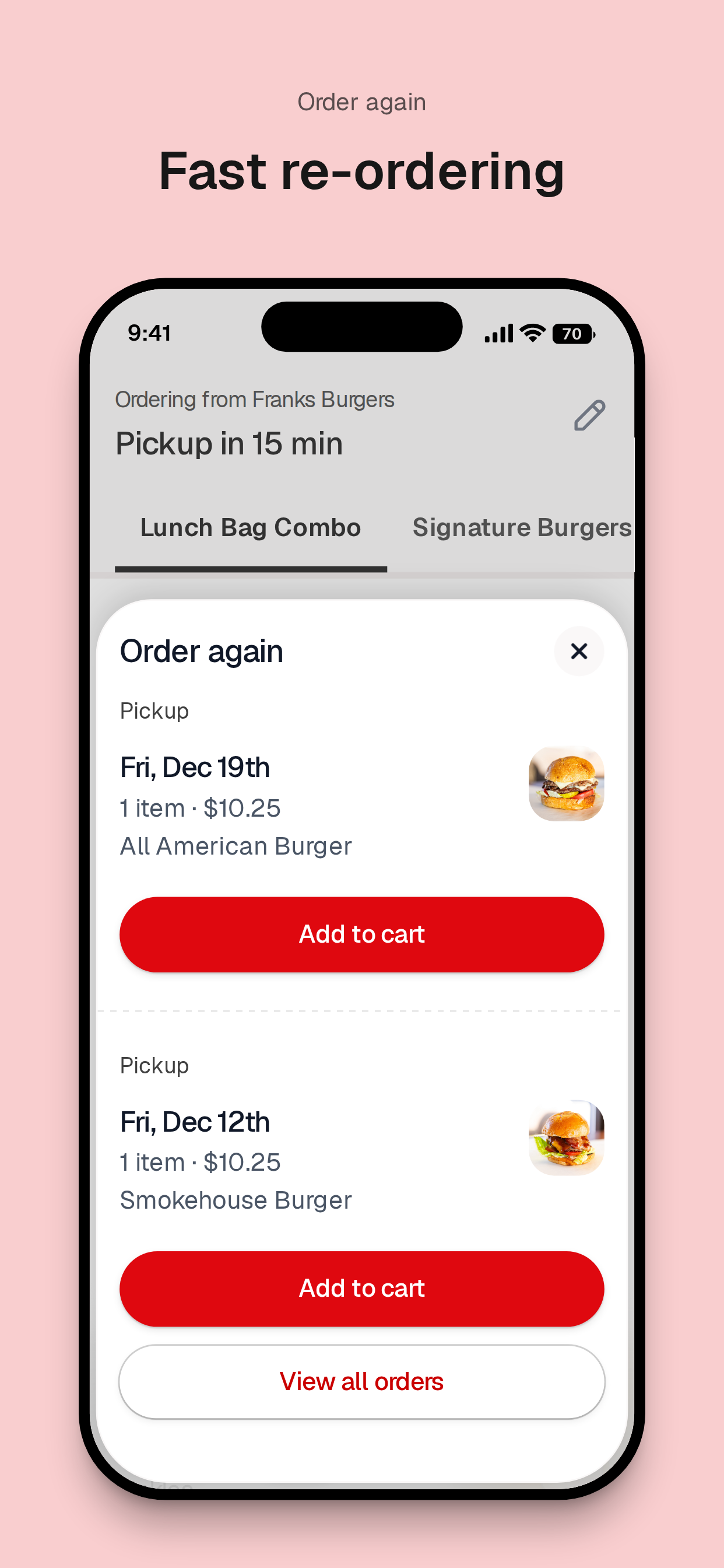 Franks Burgers screenshot 4
