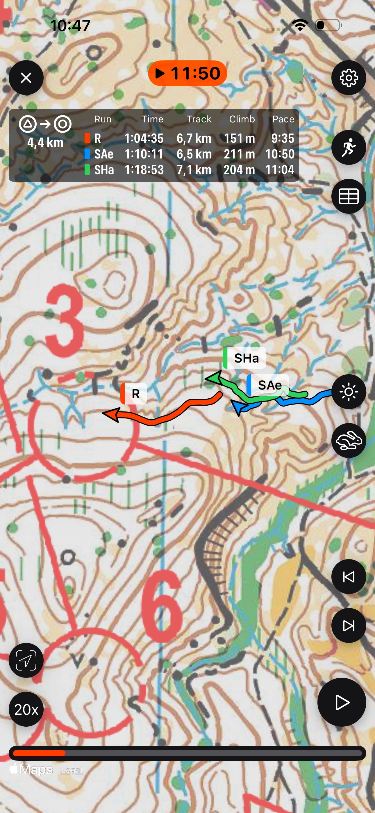 Screenshot 4 of O-App - Orienteering Tool