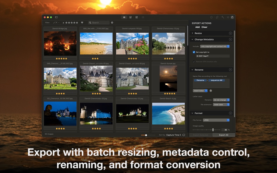 #10. Photo Sense: Editor & Manager (macOS) Podle: VeprIT